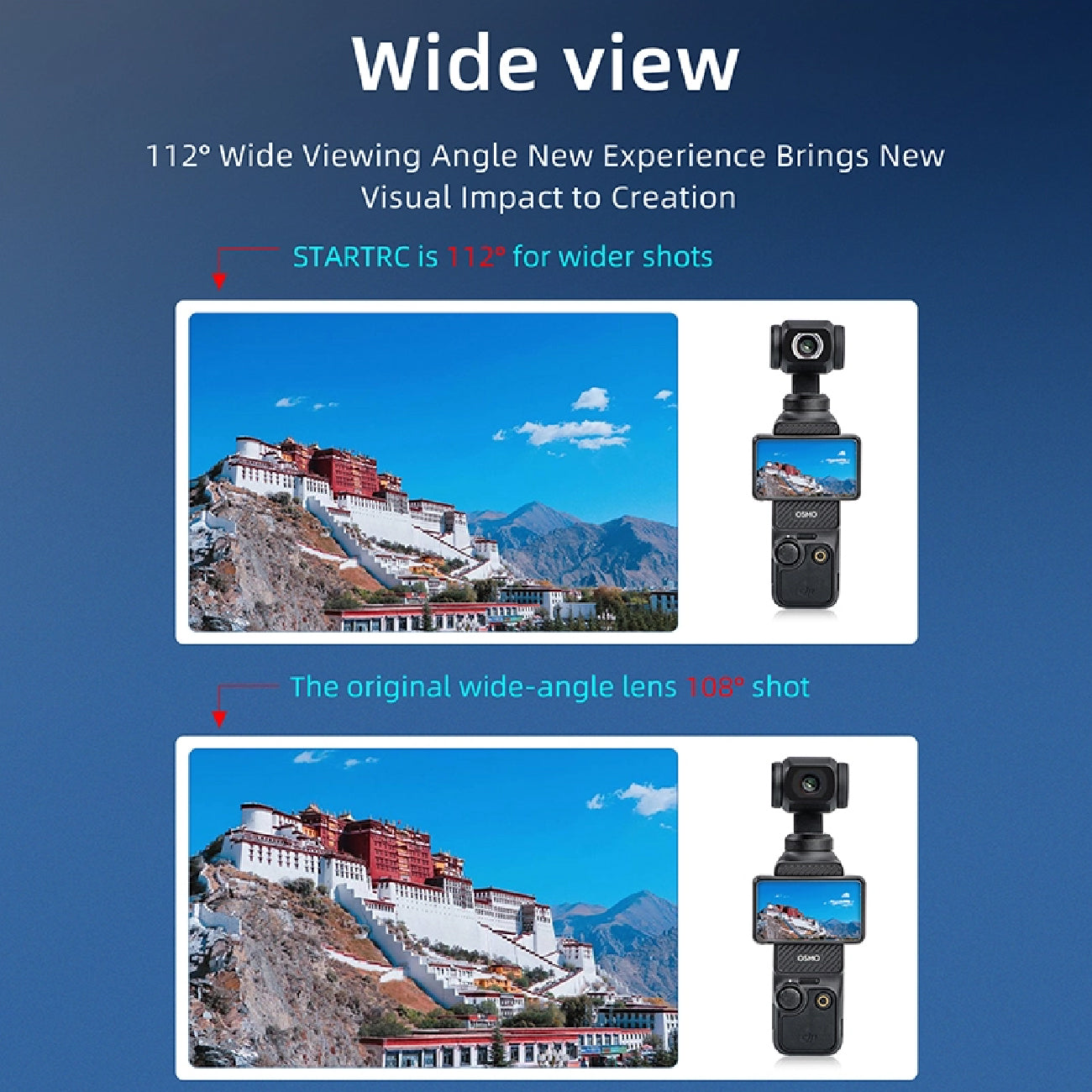STARTRC Wide-Angle Lens for DJI Pocket 3