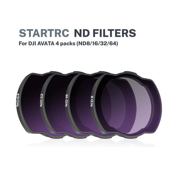 STARTRC Filters for DJI AVATA 4 packs (ND8/16/32/64)