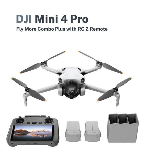 DJI Mini 4 Pro Fly More Combo Plus (DJI RC2)
