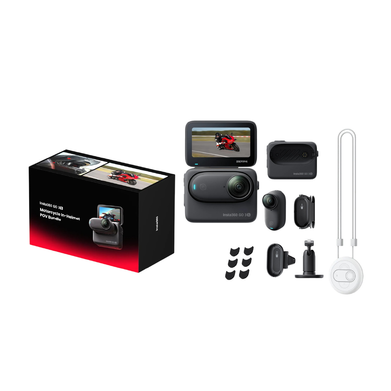 Insta360 GO 3S (128GB) 4K Tiny Waterproof Action Camera