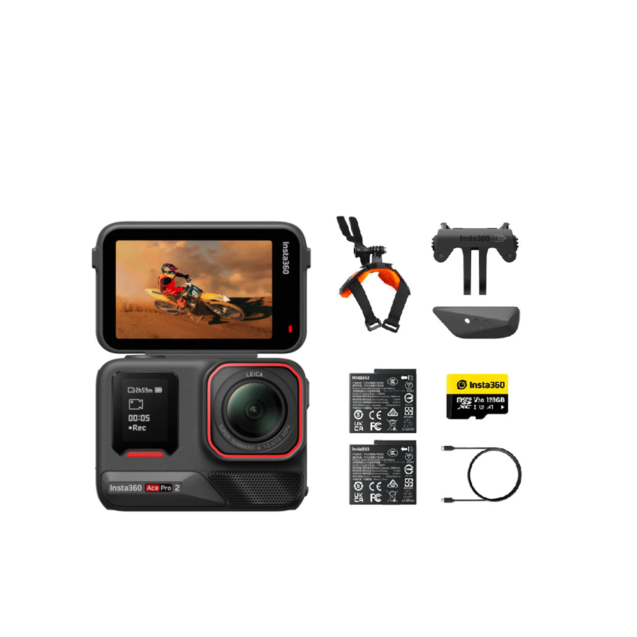Insta360 Ace Pro 2 Motorcycle Bundle