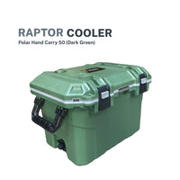 Raptor Cooler Polar Hand Carry 50 Dark Green