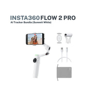 Insta360 Flow 2 Pro AI Tracker Bundle Summit White