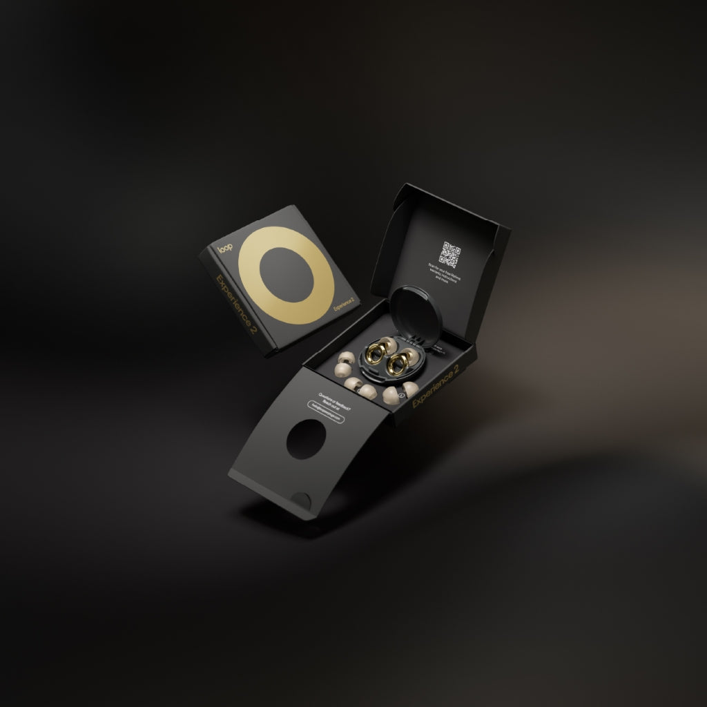 Loop Experience 2 (Gold | Black) Earplugs