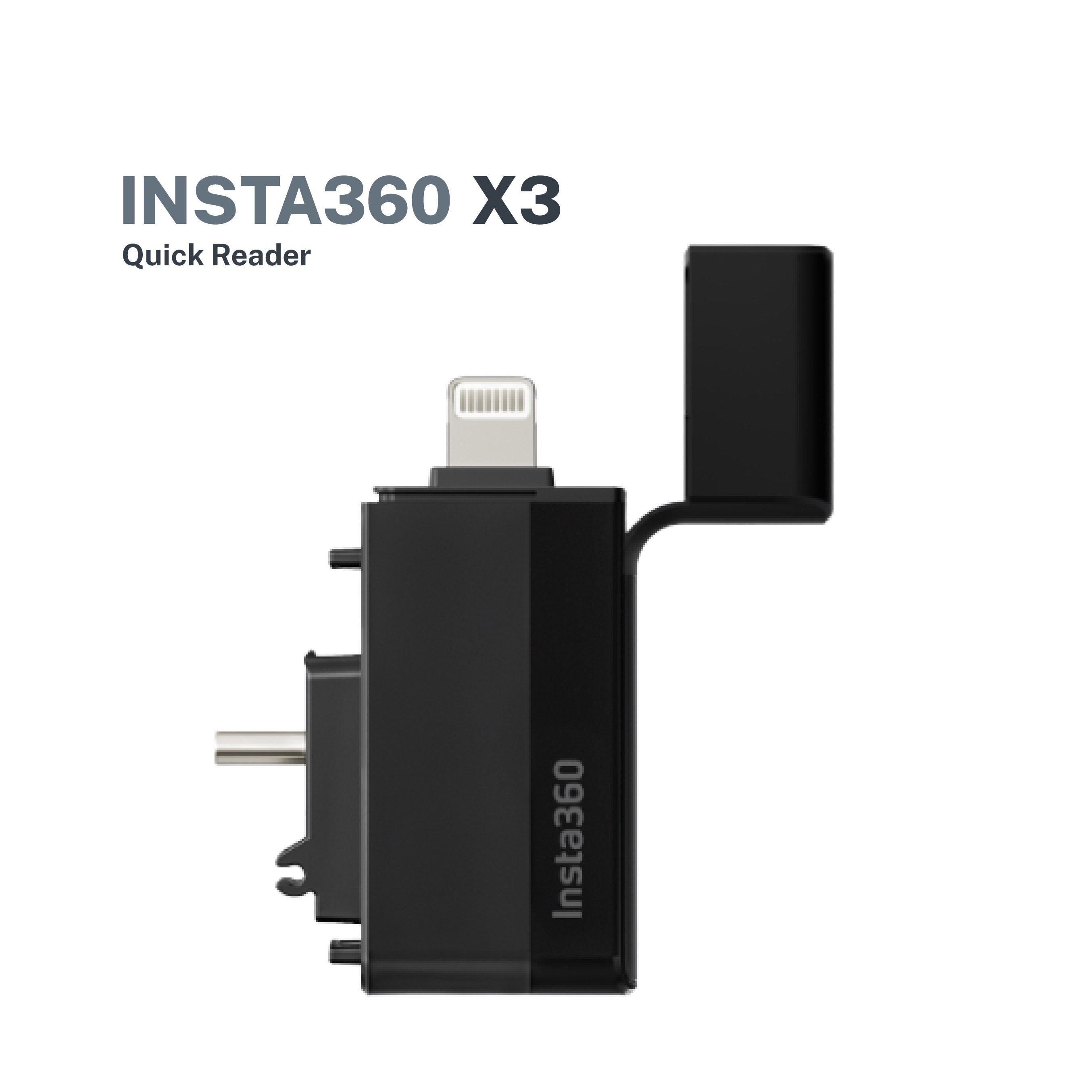Insta360 X3 Quick Reader