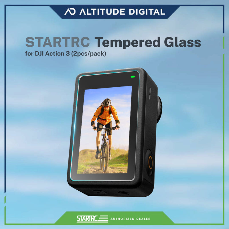STARTRC Tempered Glass for DJI Action 3 (2pcs/pack)