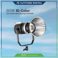 GVM SD300D Bi-Color Studio Spotlight for Photography