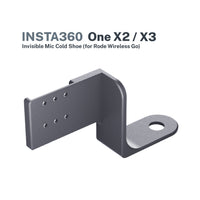 Insta360 One X2 Invisible Mic Cold Shoe (for Rode Wireless Go)