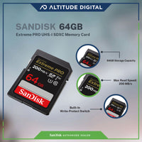Sandisk 64GB Memory Card Features
