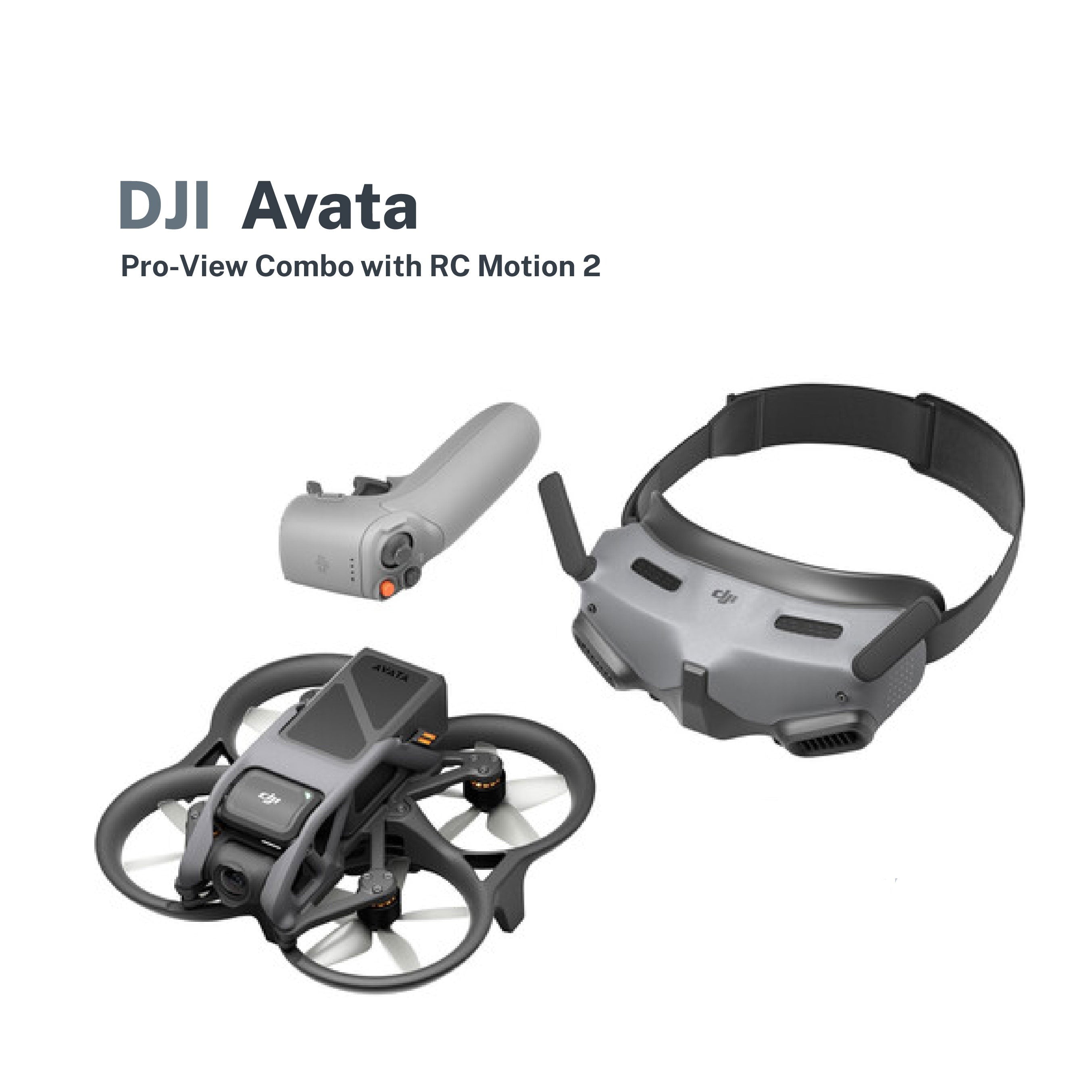 DJI Avata Explorer Combo with Goggles Integra and Motion Controller 2 +  64GB Bundle 