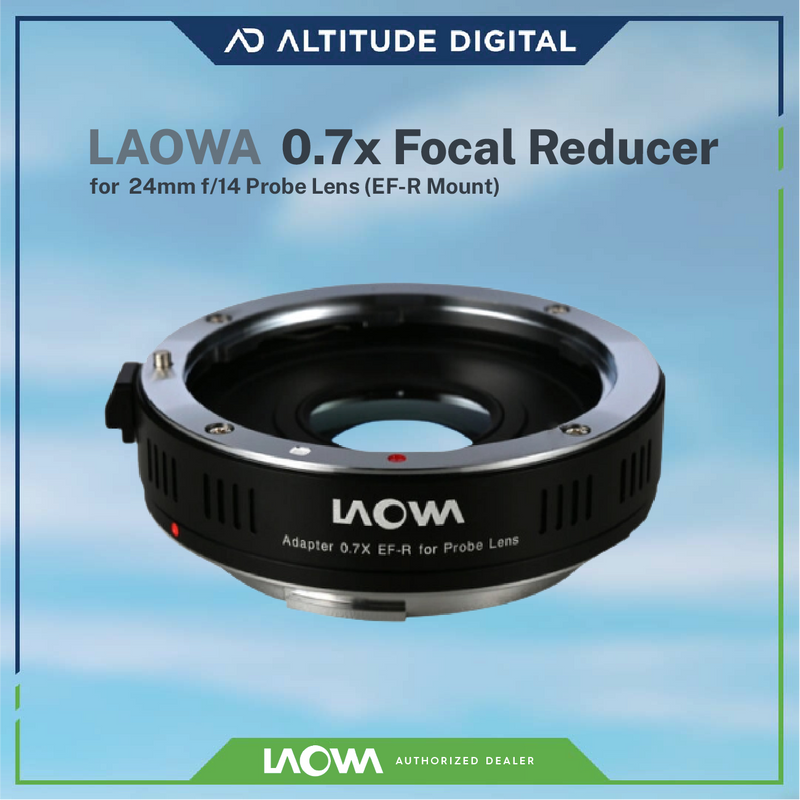 Laowa 0.7x Focal Reducer for 24mm f/14 Probe Lens (Pre-Order)