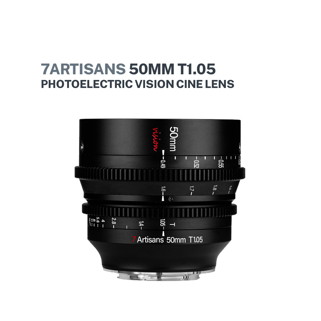 7Artisans 50mm T1.05 APS-C MF Cine Lens - Altitude