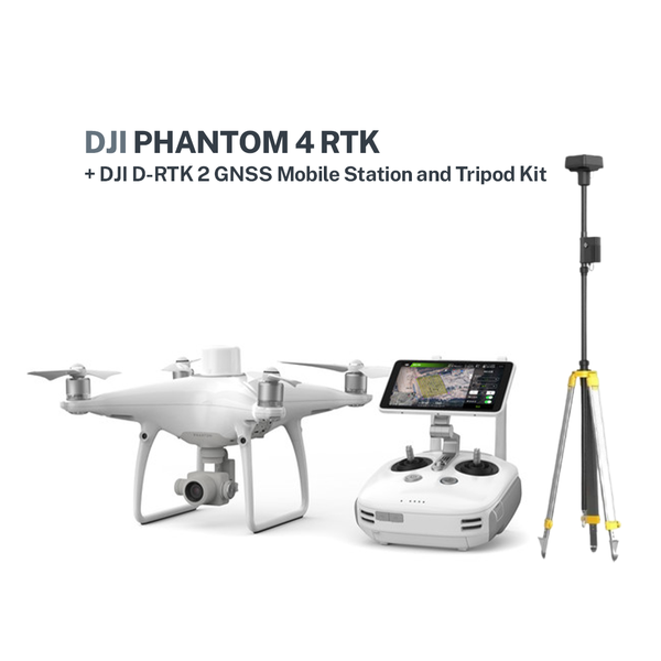 DJI Phantom 4 RTK + D-RTK 2 Mobile Station Combo