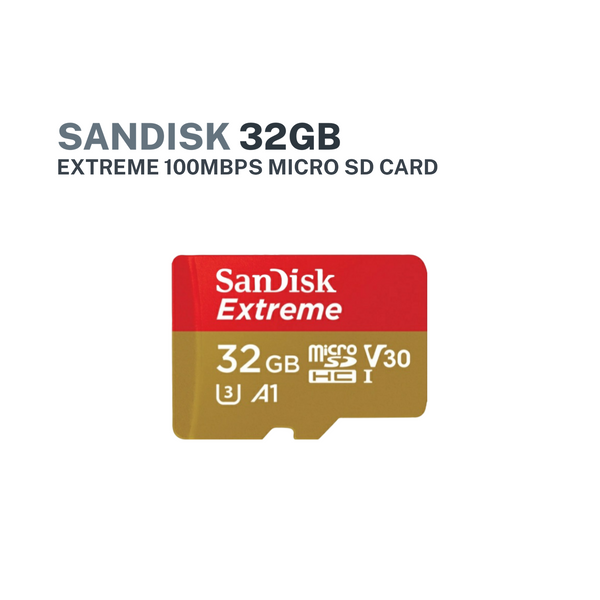 SanDisk 32GB Extreme UHS-I microSDXC Memory Card