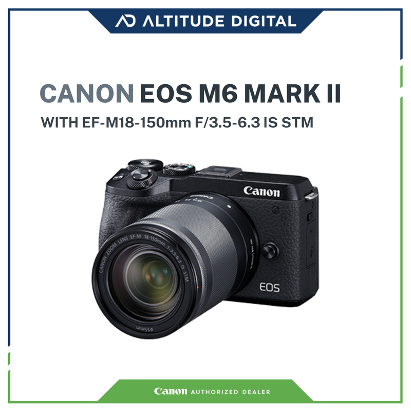Canon EOS M6 MARK II 18-150MM (Black)
