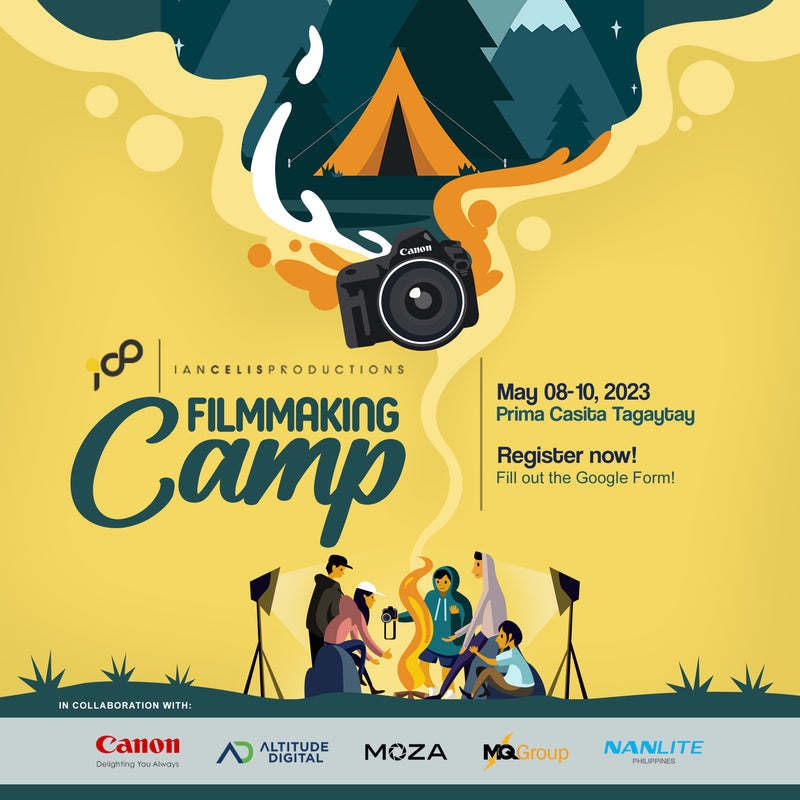 FILMMAKING CAMP by Ian Celis | May 8-10, 2023