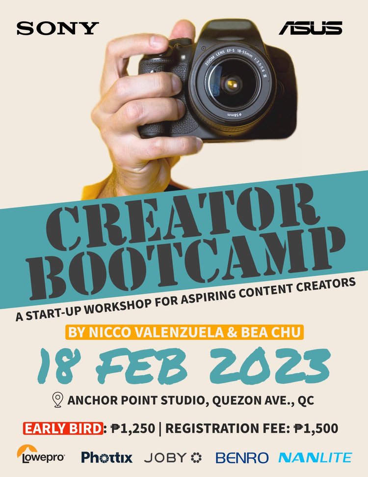 THE CREATOR BOOTCAMP by Nicco Valenzuela and Bea Chu | Feb 13, 2023