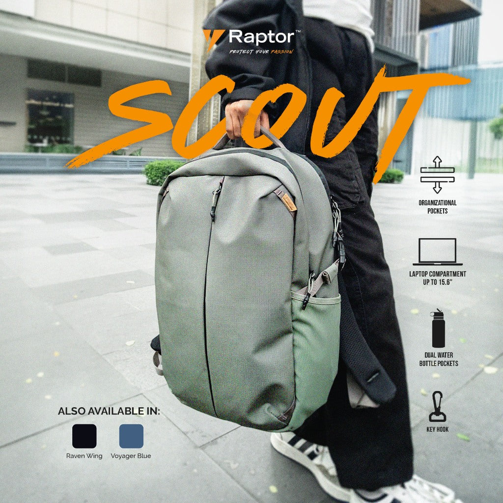 Back To School Bundle Raptor Scout Voyager Blue + Fusion 28oz
