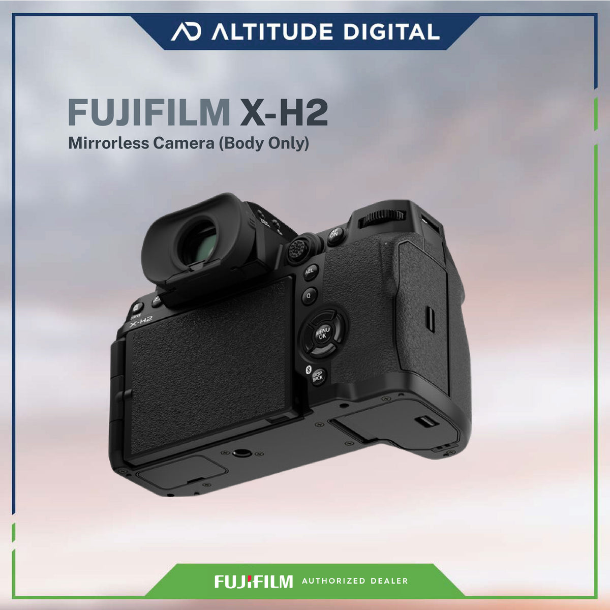 Fujifilm X-H2 Mirrorless Camera Altitude