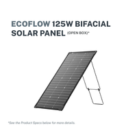 EcoFlow 125W Solar Panel (Bi-Facial) (Open Box)
