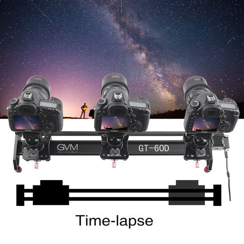 GVM Professional Video Aluminum Alloy Motorized Camera Slider (23")