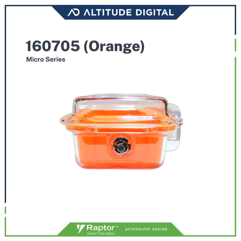 Raptor Micro Series: MS-160705 Watertight Transparent Case (Orange)