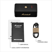 Whats included with the Marshall Emberton III Wireless Speakers