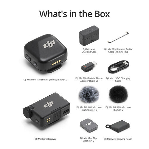 DJI Mic Mini Wireless Microphone