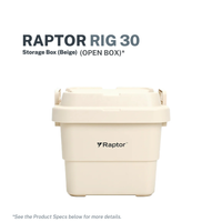 Raptor Storage Box Rig 30 Beige (Open Box)