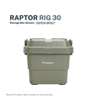 Raptor Storage Box Rig 30 Green (Open Box)