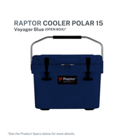 Raptor Cooler Polar 15- Voyager Blue (Open Box)