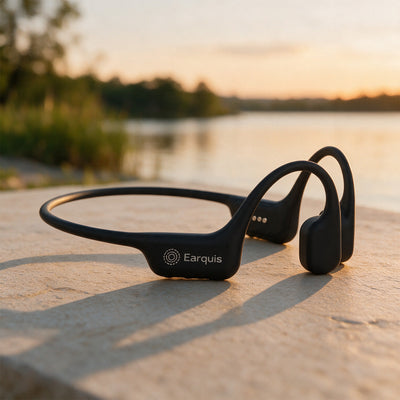 Earquis Pulse Bone Conduction Earphones (Jet Black)