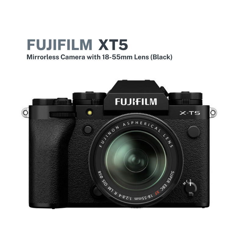 FUJIFILM X-T5 Mirrorless Camera with 18-55mm Lens