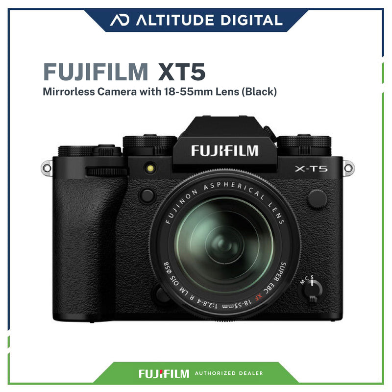 FUJIFILM X-T5 Mirrorless Camera with 18-55mm Lens