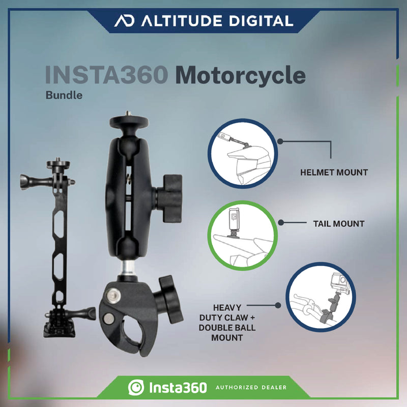 Insta360 Motorcycle Mount Bundle Standard (Old Version)