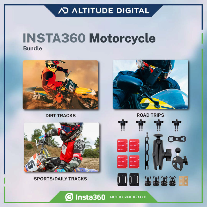 Insta360 Motorcycle Mount Bundle Standard (Old Version)