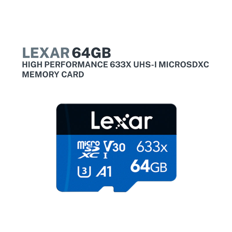 Lexar High-Performance 633x UHS-I microSDXC Memory Card