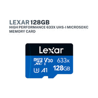 Lexar 128GB High-Performance 633x UHS-I MicroSDXC Memory Card