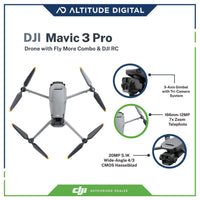DJI Mavic 3 Pro Drone Fly More Combo