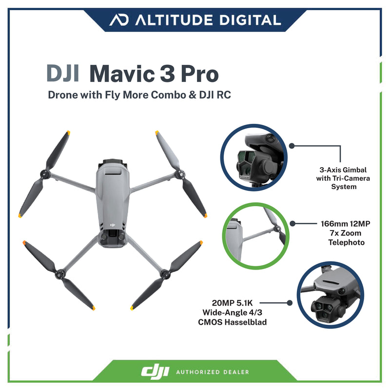 DJI Mavic 3 Pro Fly More Combo (RC)