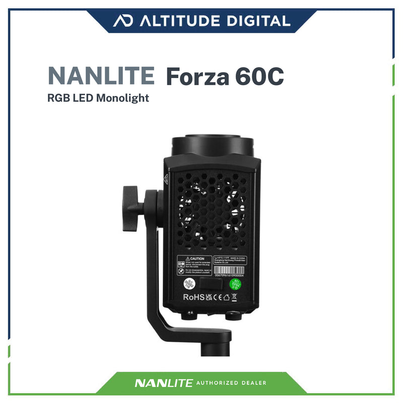 Nanlite Forza 60C RGBLAC Complete Kit, DMX, Bluetooth, 2.4G