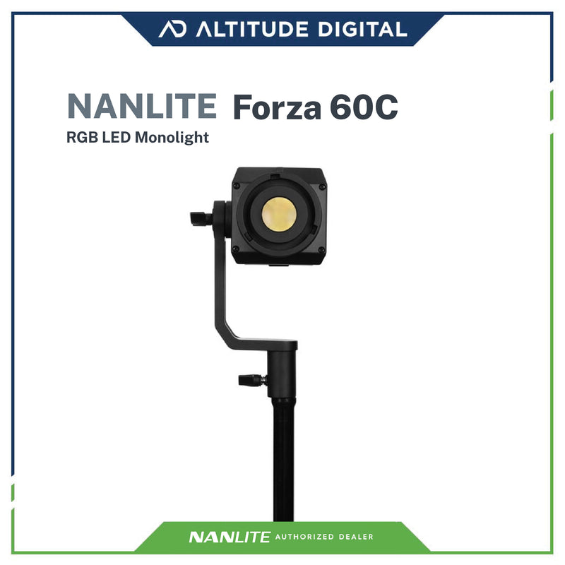 Nanlite Forza 60C RGBLAC Complete Kit, DMX, Bluetooth, 2.4G