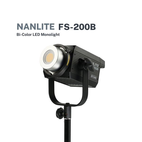 Nanlite FS 200B 220W Monolight Bi-color Kit, Bluetooth, 2.4G