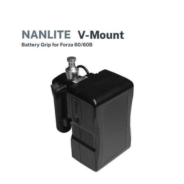 Nanlite BH-FZ60-V V-mount Battery Holder for Forza 60