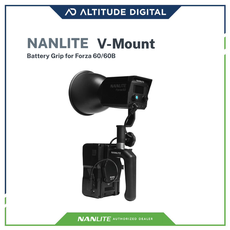 Nanlite BH-FZ60-V V-mount Battery Holder for Forza 60