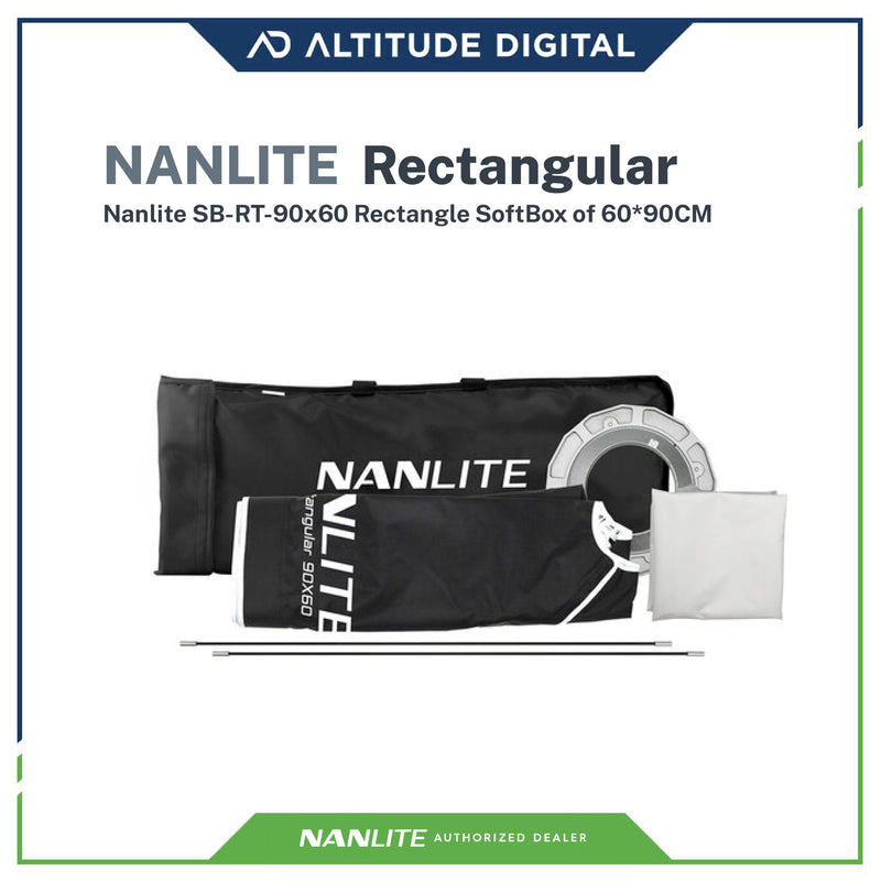 Nanlite SB-RT-90x60 Rectangle SoftBox of 60*90CM