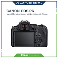 Canon EOS R6 Mark II RF24-105mm IS STM (5GHz) With FREE Lexar 64gb SDXC