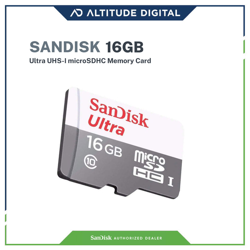 SanDisk Ultra microSDHC, SQUNS 16GB (SDSQUNS-016G-GN3MN)