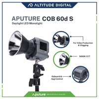 Aputure Amaran COB 60DS Video Light Features