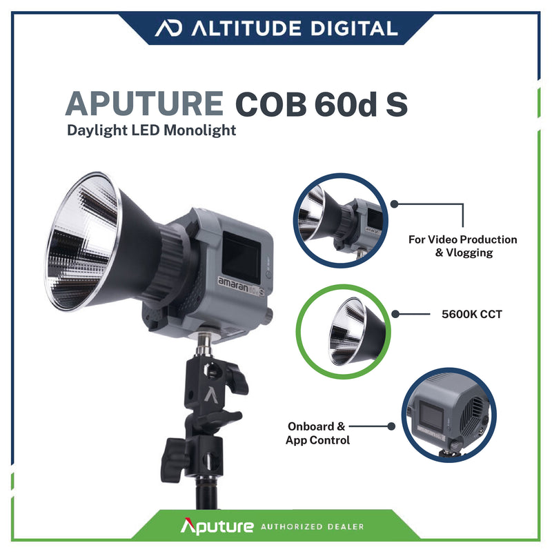 Aputure Amaran COB 60DS Video Light